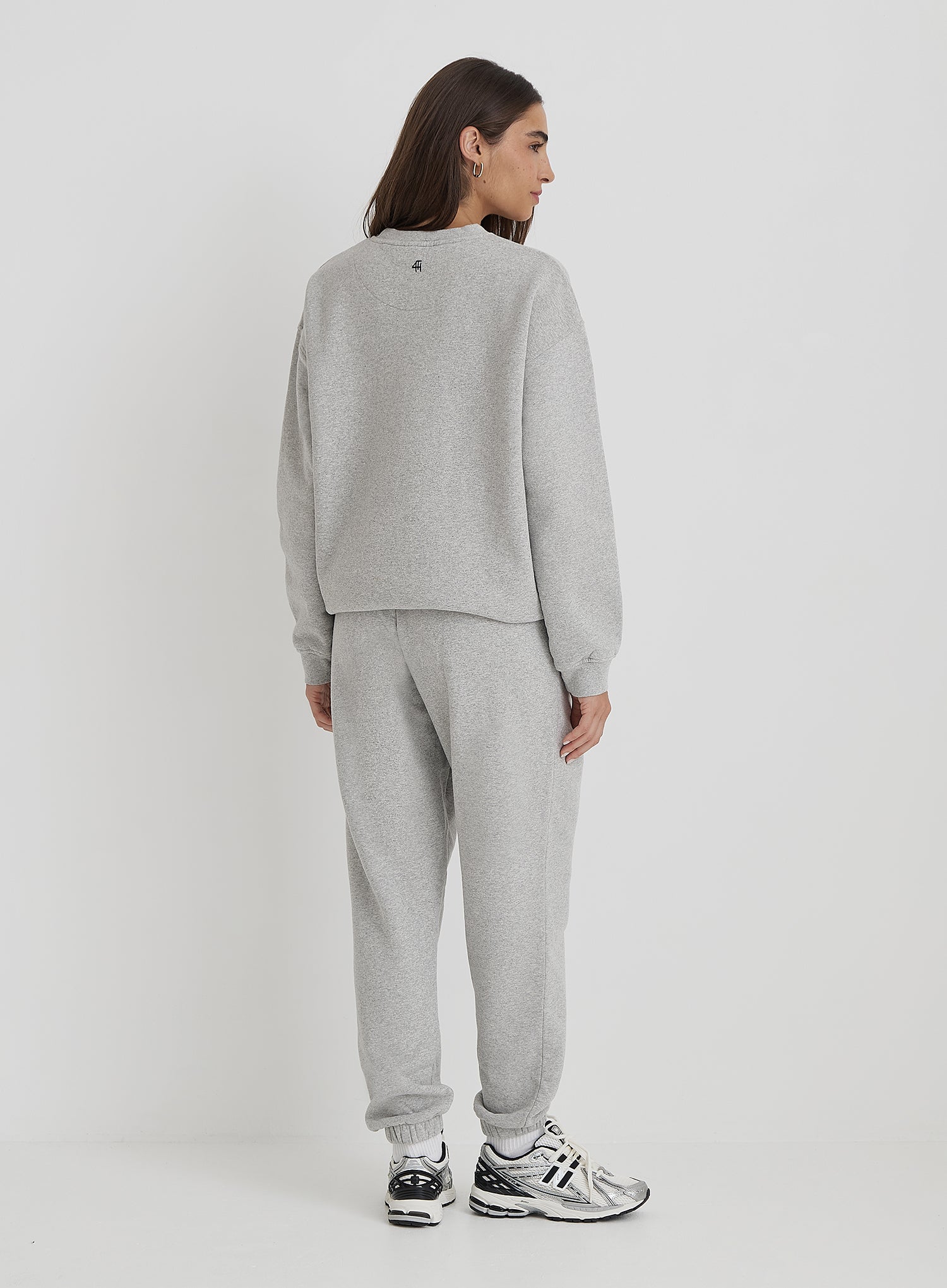 Grey Fourth Varsity Oversized Sweatshirt